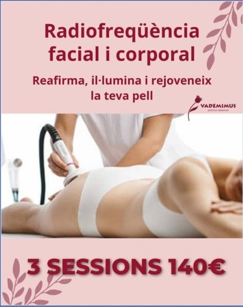 Promocion radiofrequencia facial i corporal